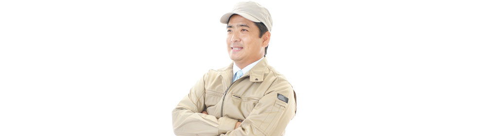 男性作業員